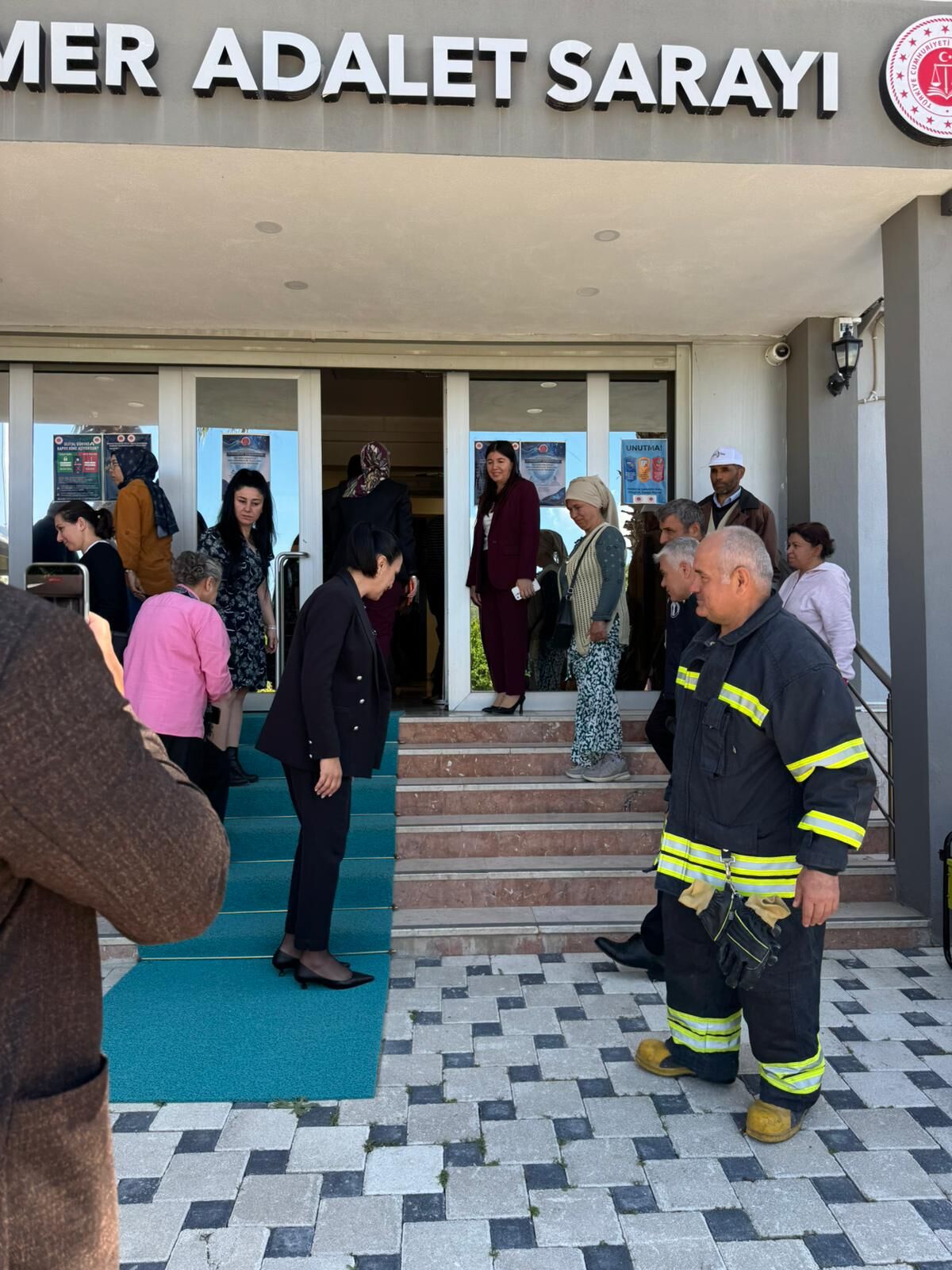 Seydikemer Adliyesi’nde Yangın Ve Acil Müdahale Tatbikatı