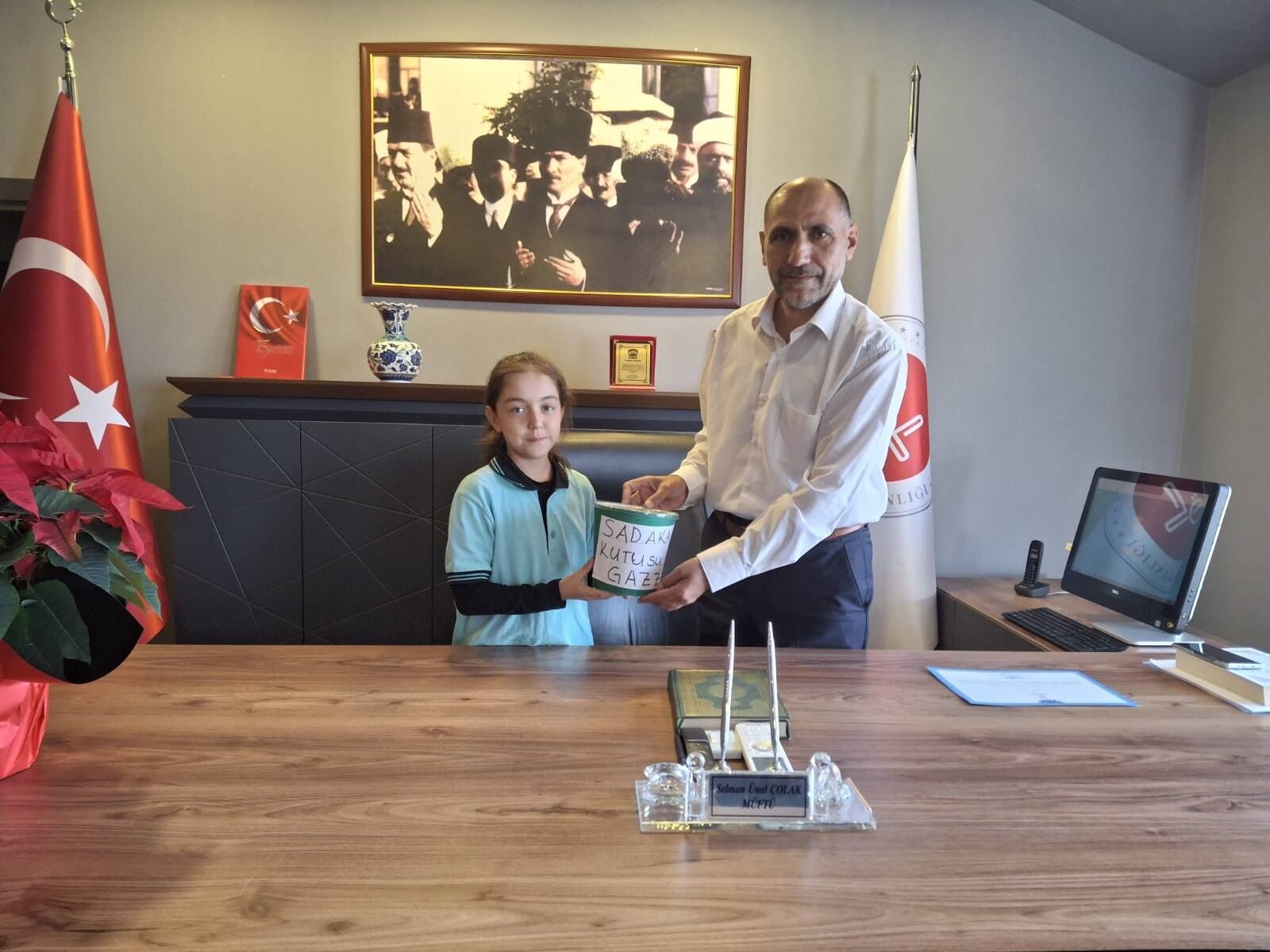 Seydikemer Hasan Günay İmam Hatip Ortaokulu Öğrenci ve Öğretmenlerinden Filistin'e Destek