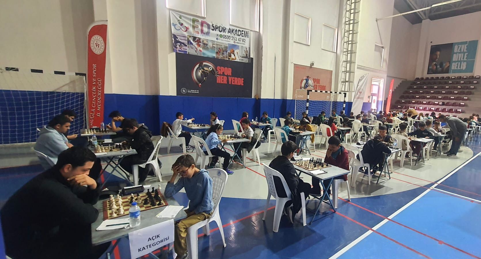 Seydikemer’de 23 Nisan Satranç Turnuvası Tamamlandı