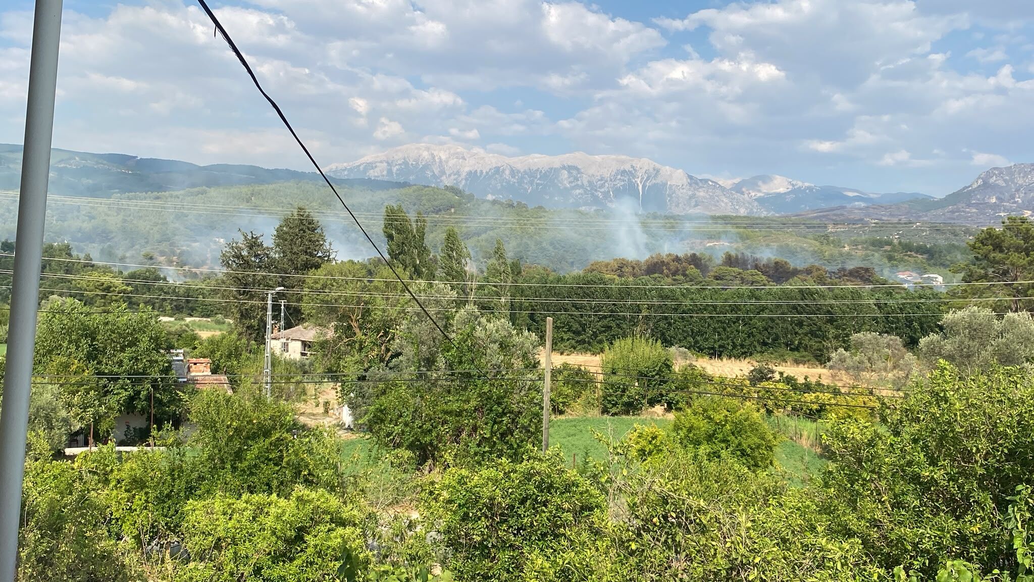Seydikemer’de Orman Yangını