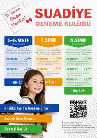 Seydikemer Suadiye Eğitim Kurumları’ndan Öğrencilere Özel Deneme Sınavları
