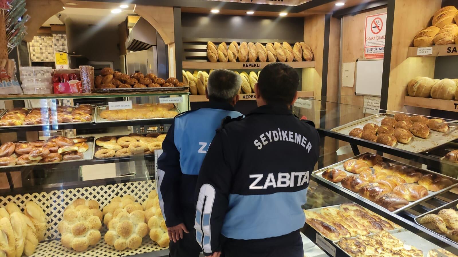 Seydikemer Zabıta Ekiplerinden Fırın Ve Pastanelere Denetim