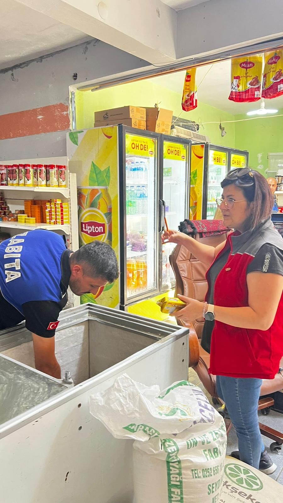 Seydikemer'de Yabancı Uyrukluların İş Yerlerine Denetim
