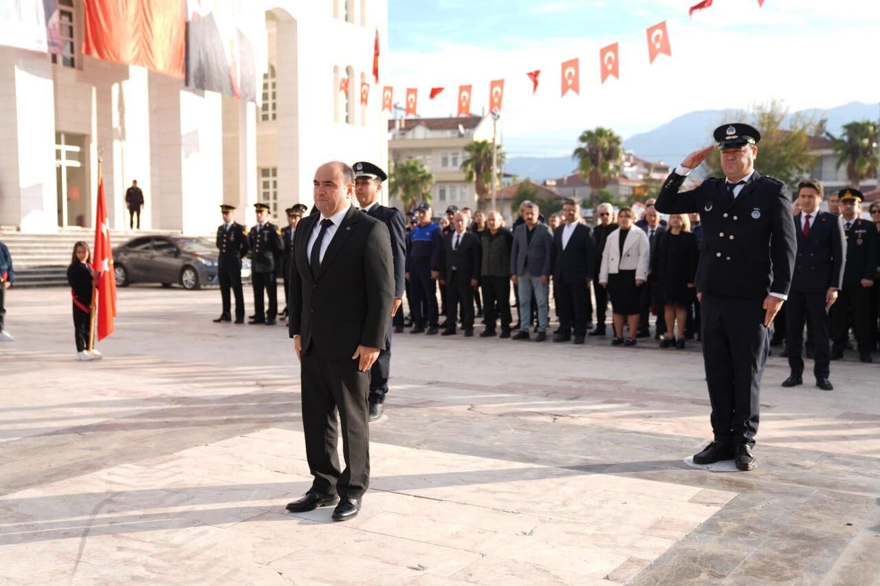 Seydikemer'de 10 Kasım Atatürk’ü Anma Programı Gerçekleştirildi