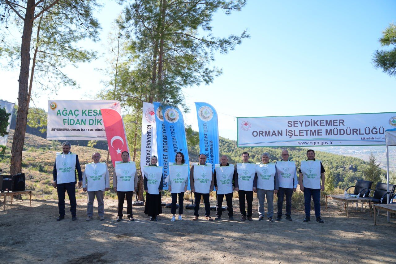 Seydikemer’de 3 Bin Fidan Toprakla Buluştu