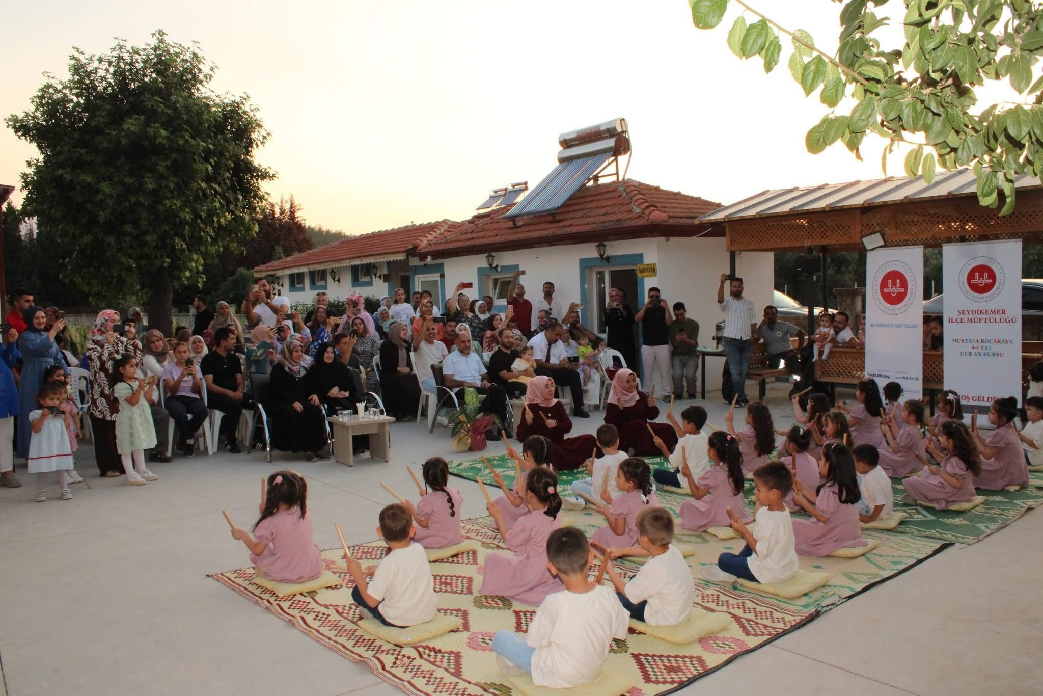Seydikemer’de 4-6 Yaş Öğrencileri Yıl Sonu Heyecanı Yaşadı