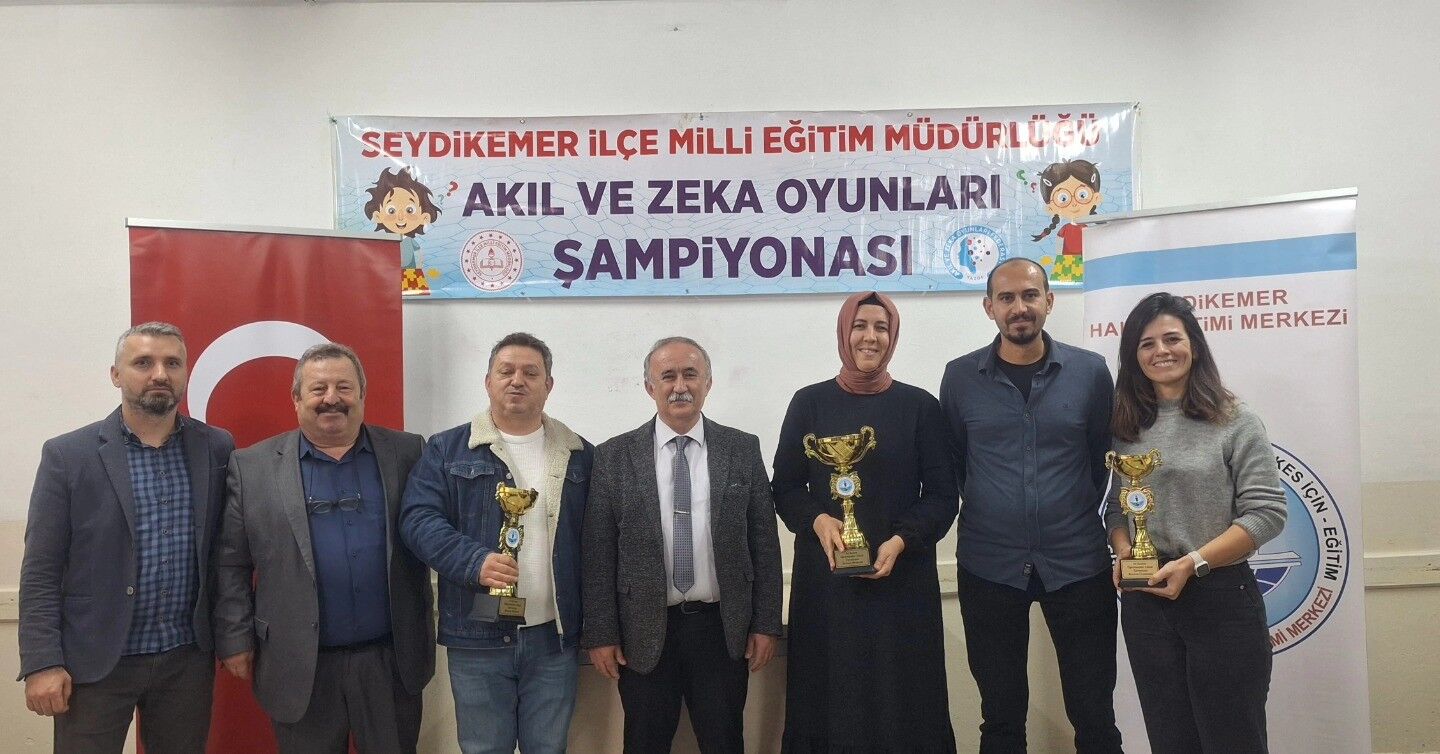 Seydikemer’de Akıl Ve Zeka Oyunları Turnuvası Gerçekleşti