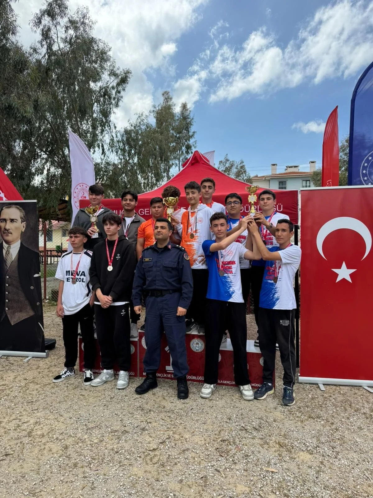 Seydikemer’de Bocce Turnuvası Ödül Töreni Yapıldı