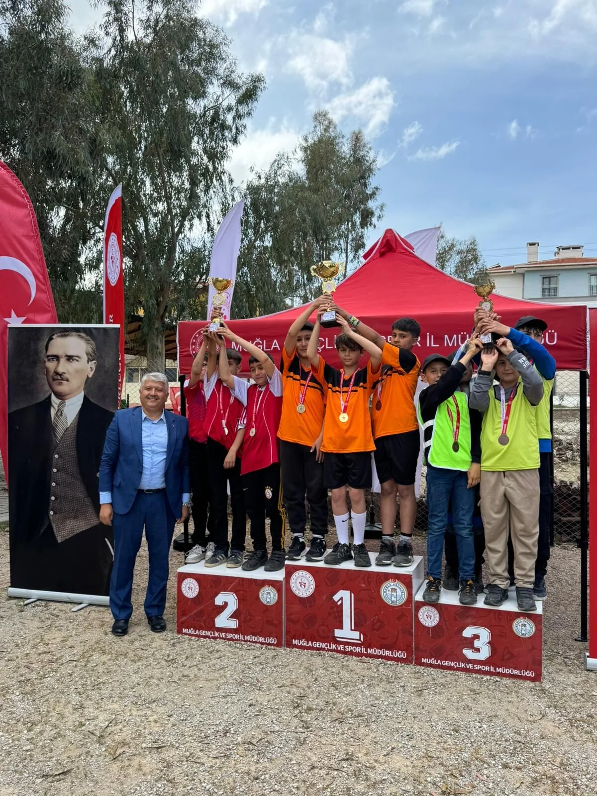 Seydikemer’de Bocce Turnuvası Ödül Töreni Yapıldı