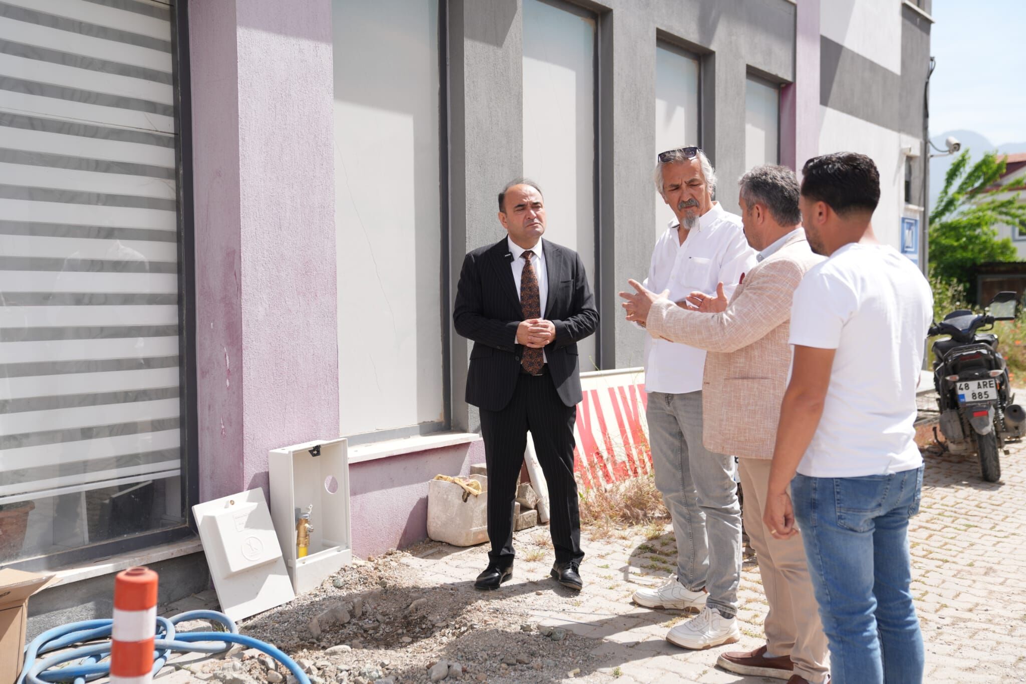 Seydikemer’de Doğalgaz Çalışmaları Hızlandı