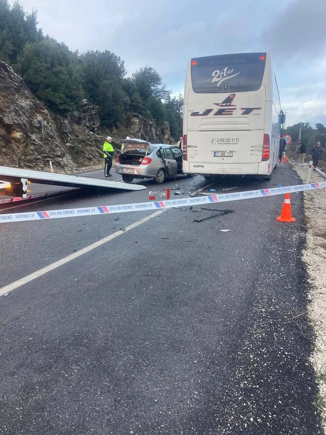 Seydikemer’de Feci Kaza; 2 Ölü