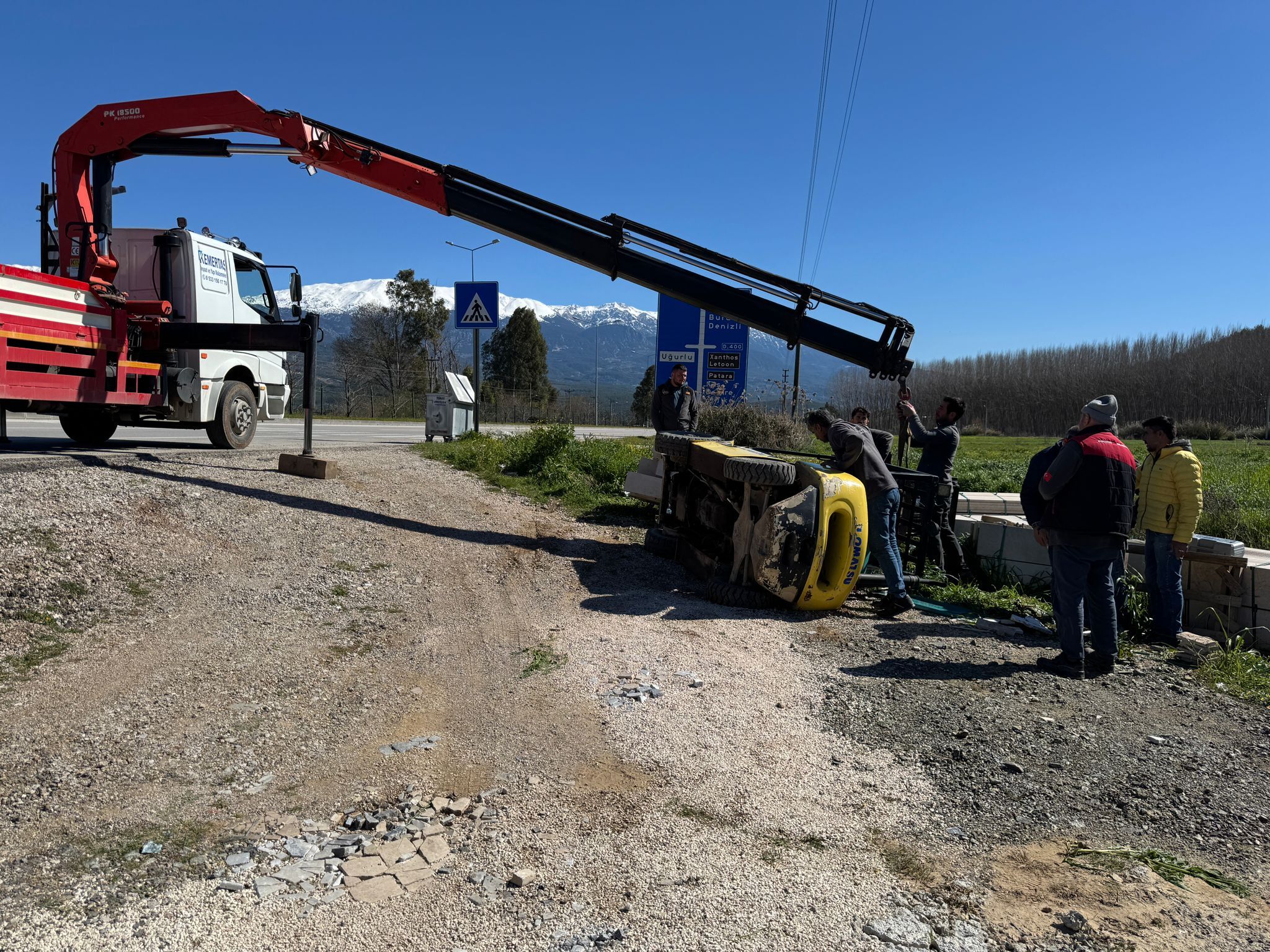 Seydikemer'de Forklift Kazası: Ağır Yaralanan Coşkun Seçim Hayatını Kaybetti