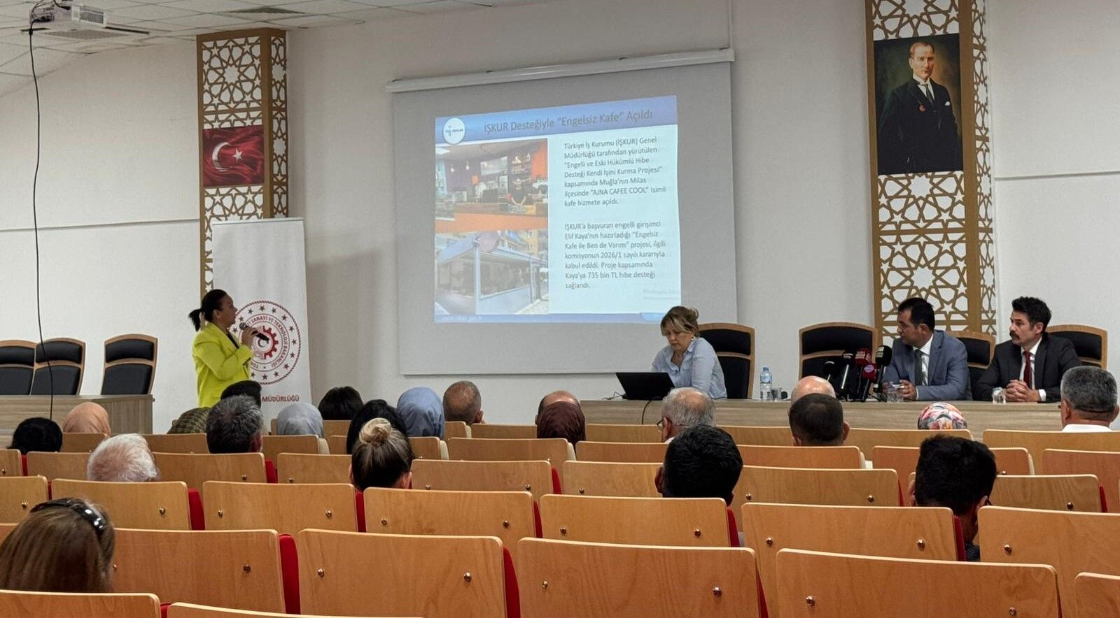Seydikemer’de Girişimcilere KOSGEB ve TKDK Desteği Anlatıldı