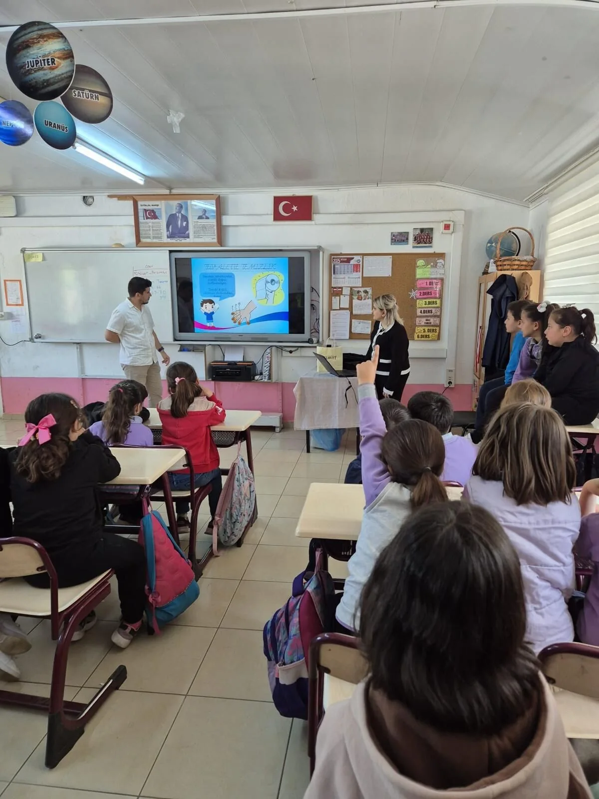 Seydikemer’de Öğrencilere Hijyen Eğitimi