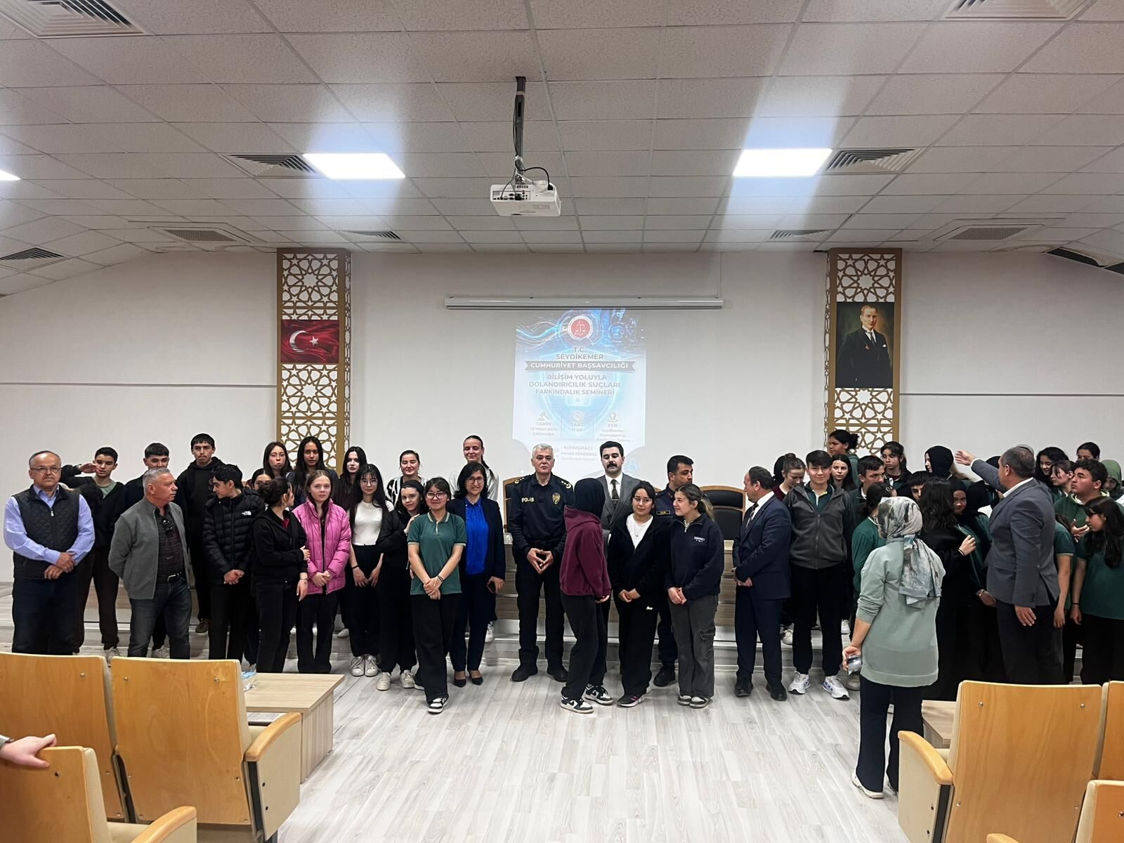 Seydikemer’de Öğrencilere Siber Güvenlik Semineri