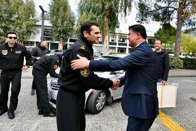SOLOTÜRK Pilotlarından Başkan Karaca’ya Ziyaret