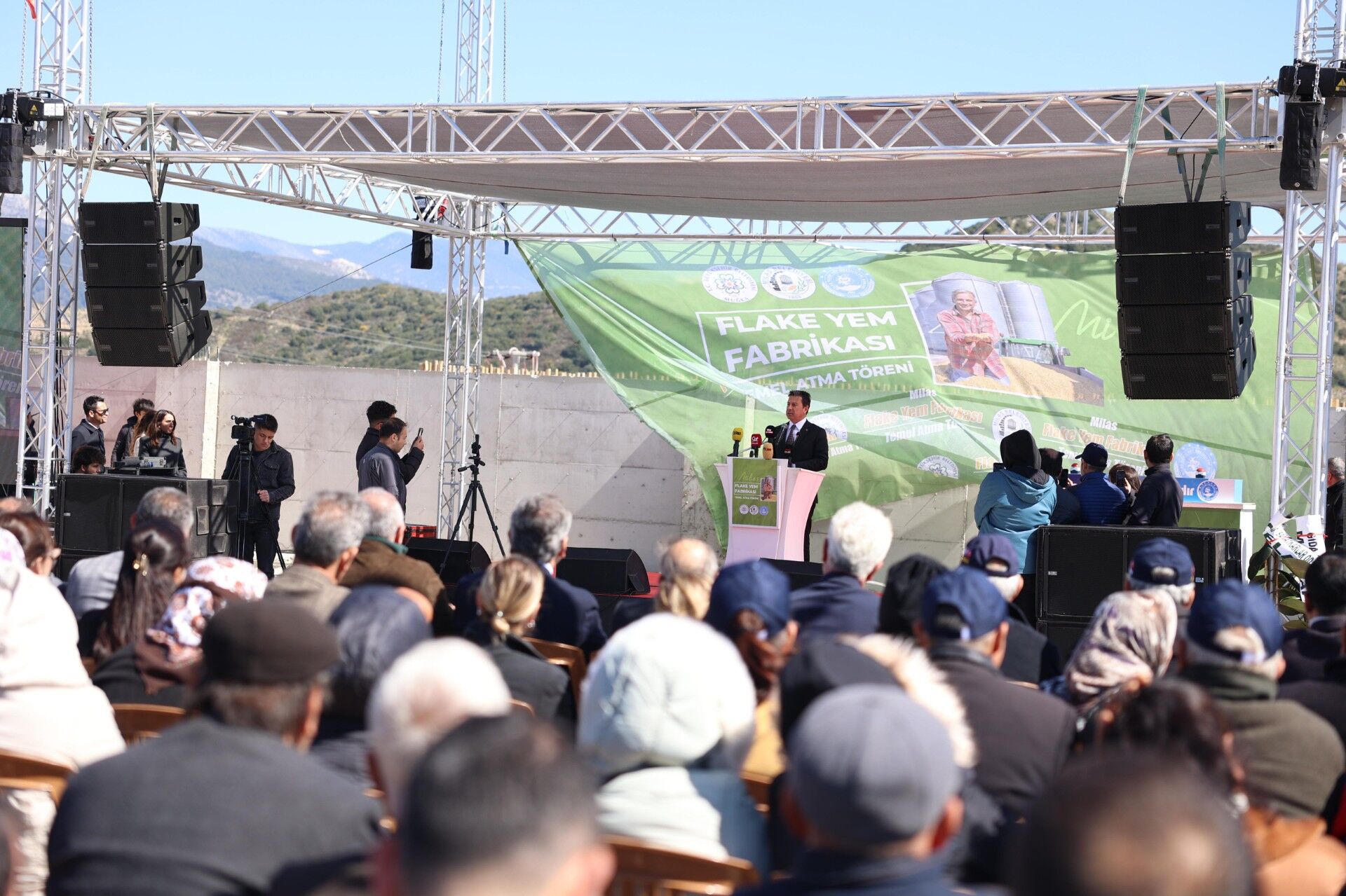 Flake Yem Üretim Tesisi’nin Temeli Atıldı