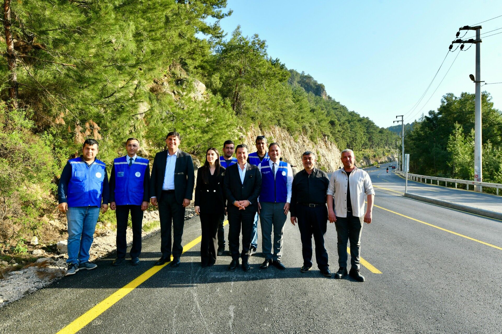 Taşyaka-Ölüdeniz Yol Projesinin İlk Etabı Tamamlandı
