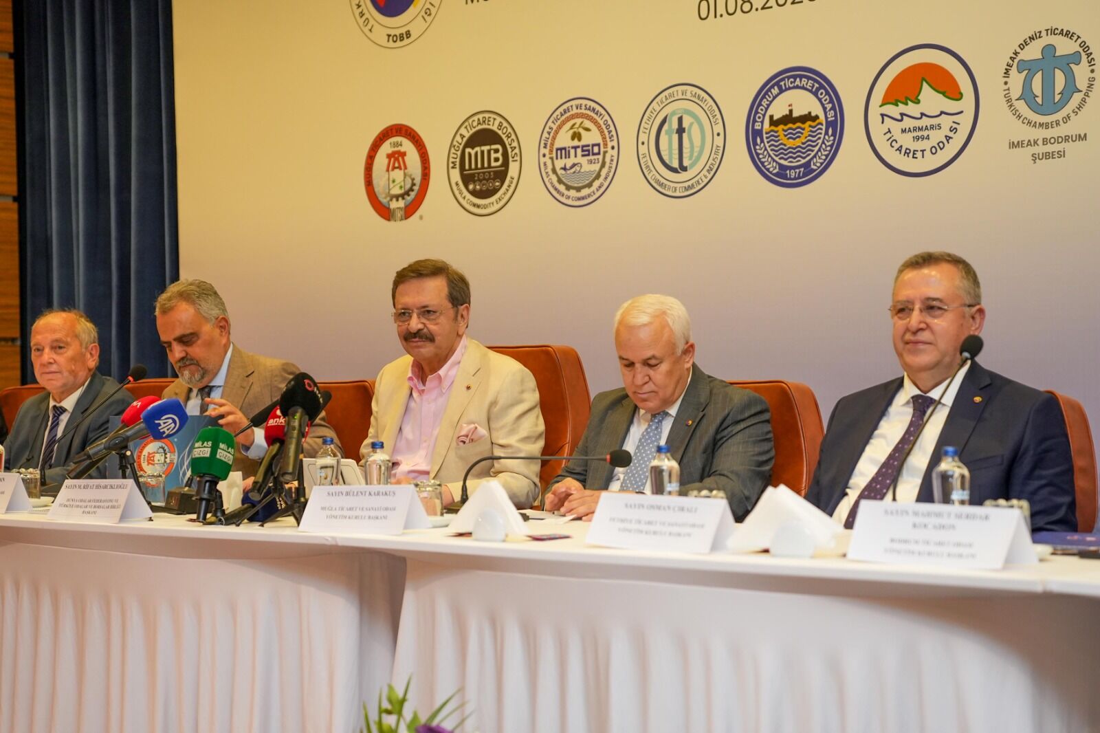 TOBB Başkanı Rifat Hisarcıklıoğlu Muğla'da İş Dünyasıyla Buluştu