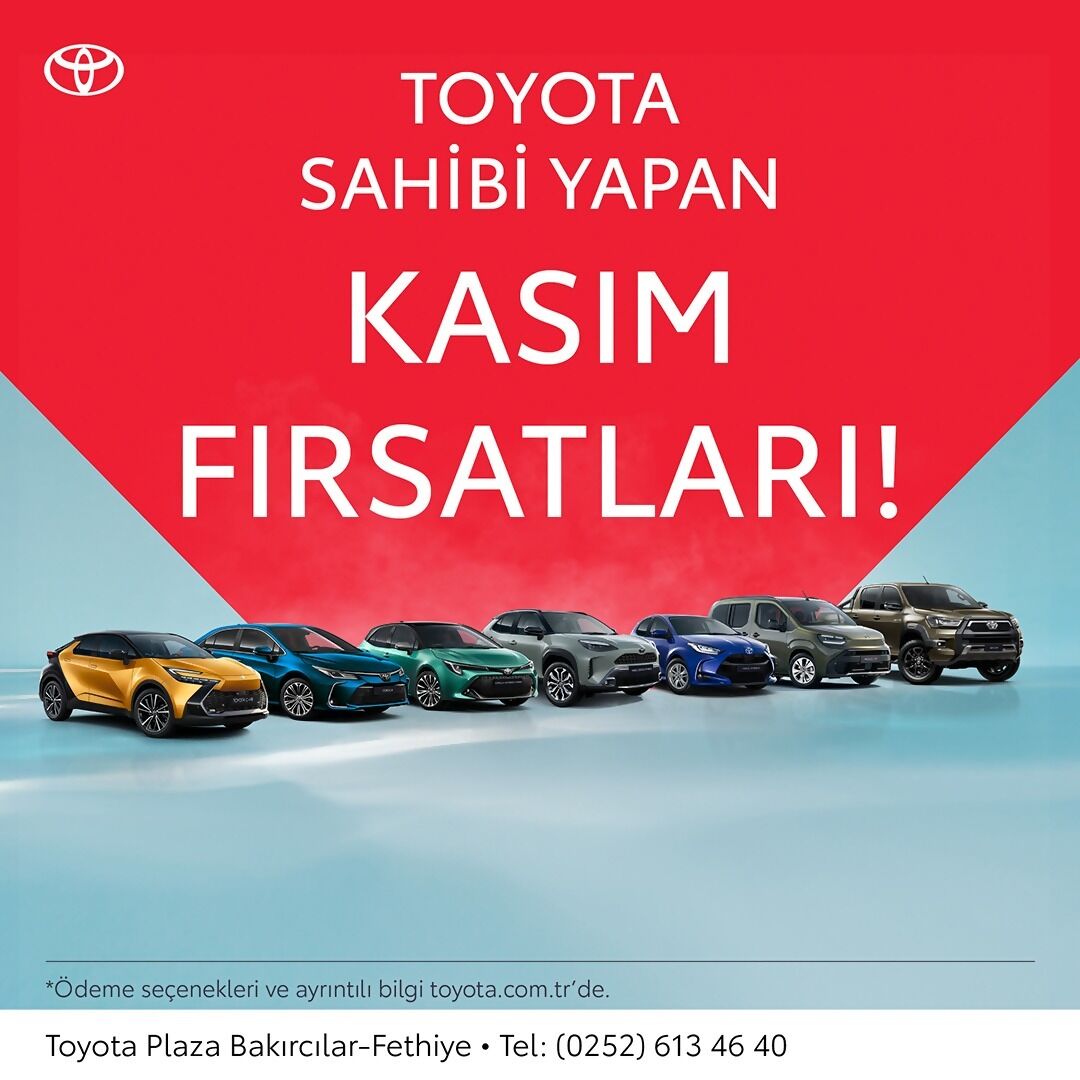 Toyota Kasım’da Çok İddialı