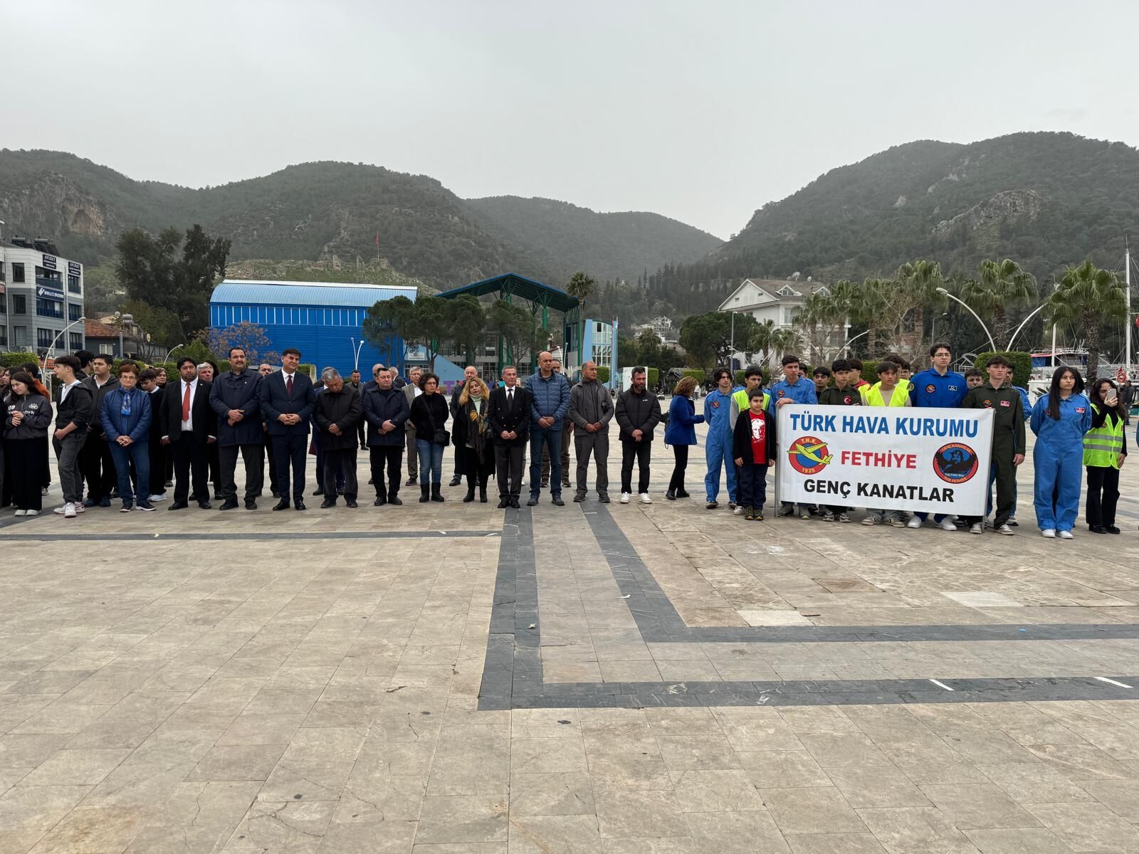 Türk Hava Kurumu 101. Yılını Fethiye’de Törenle Kutladı