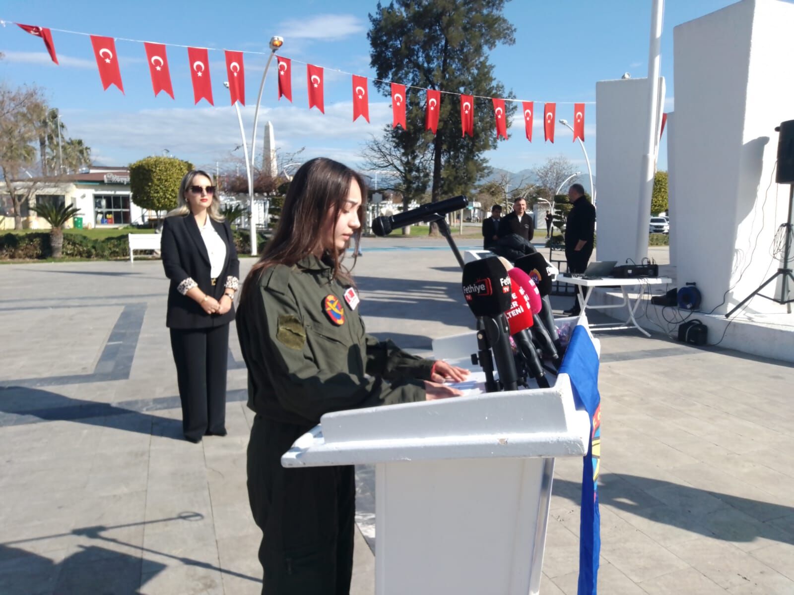 Türk Hava Kurumu Fethiye'de 100. Kuruluş Yıl Dönümünü Kutladı