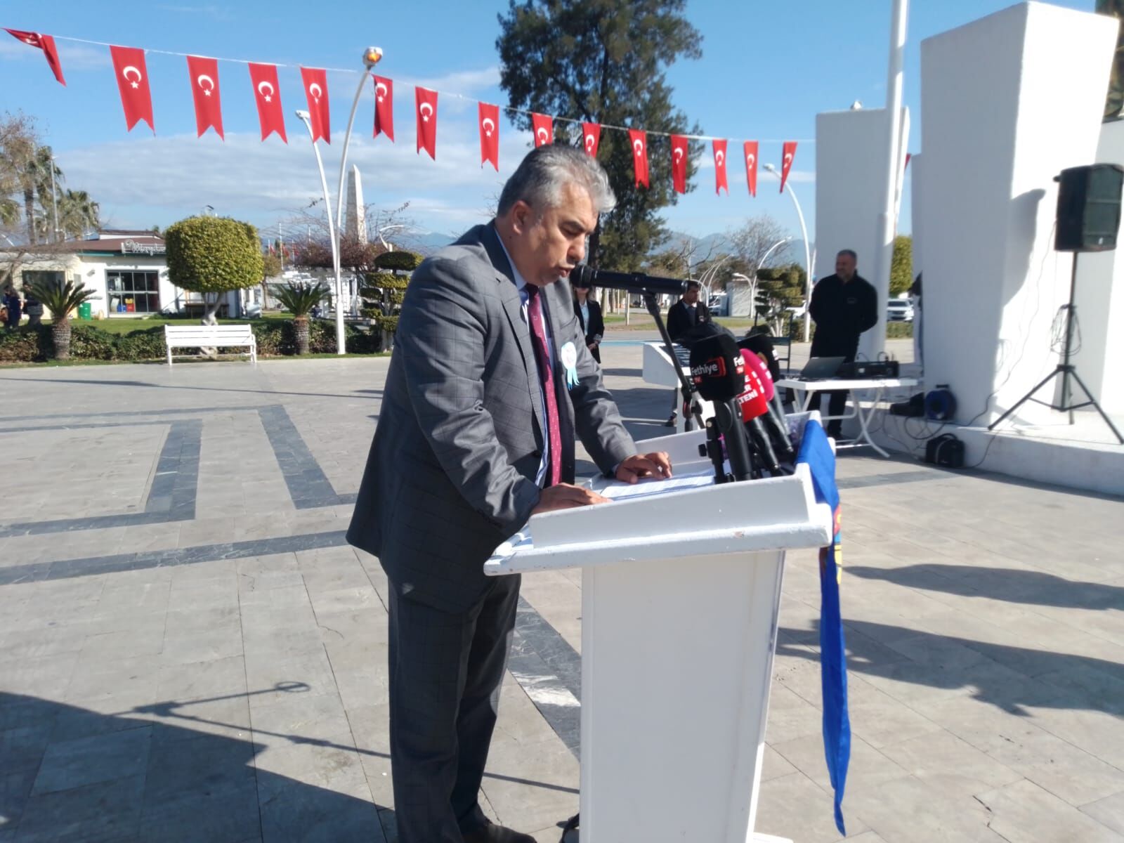 Türk Hava Kurumu Fethiye'de 100. Kuruluş Yıl Dönümünü Kutladı