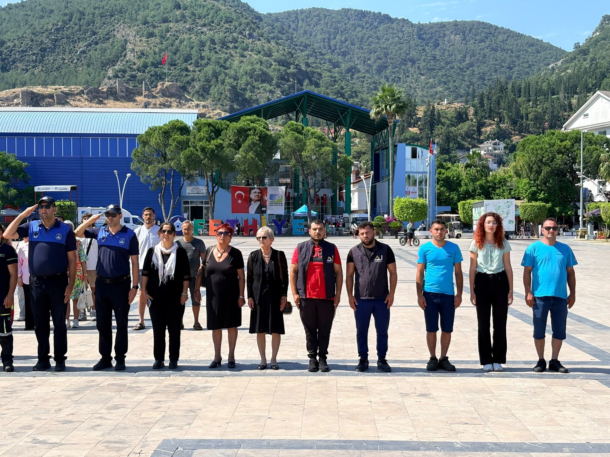 Türkiye Çevre Haftası Fethiye’de Çelenk Sunma Töreniyle Başladı