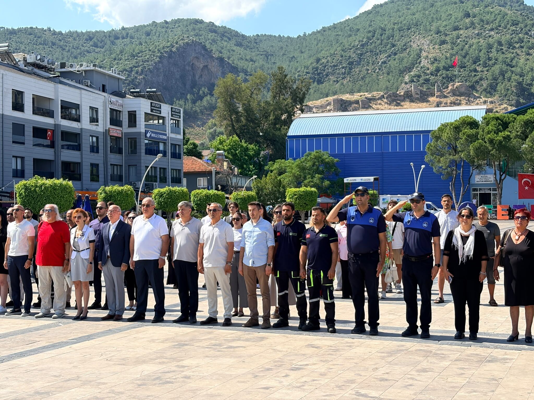 Türkiye Çevre Haftası Fethiye’de Çelenk Sunma Töreniyle Başladı