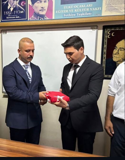 Ülkü Ocakları Fethiye İlçe Başkanlığına Halil İbrahim Güneş Atandı