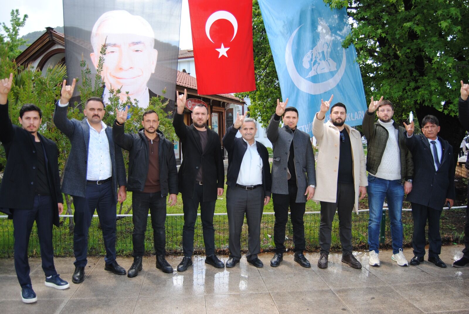 Ülkü Ocakları’ndan Başbuğ Türkeş’in Hayrına Lokma