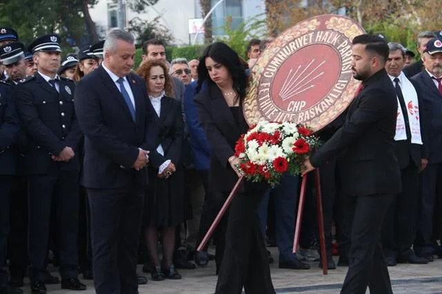 Ulu Önder Mustafa Kemal Atatürk Fethiye'de Saygı Ve Minnetle Anıldı