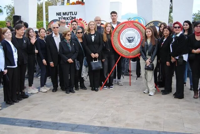 Ulu Önder Mustafa Kemal Atatürk Fethiye'de Saygı Ve Minnetle Anıldı