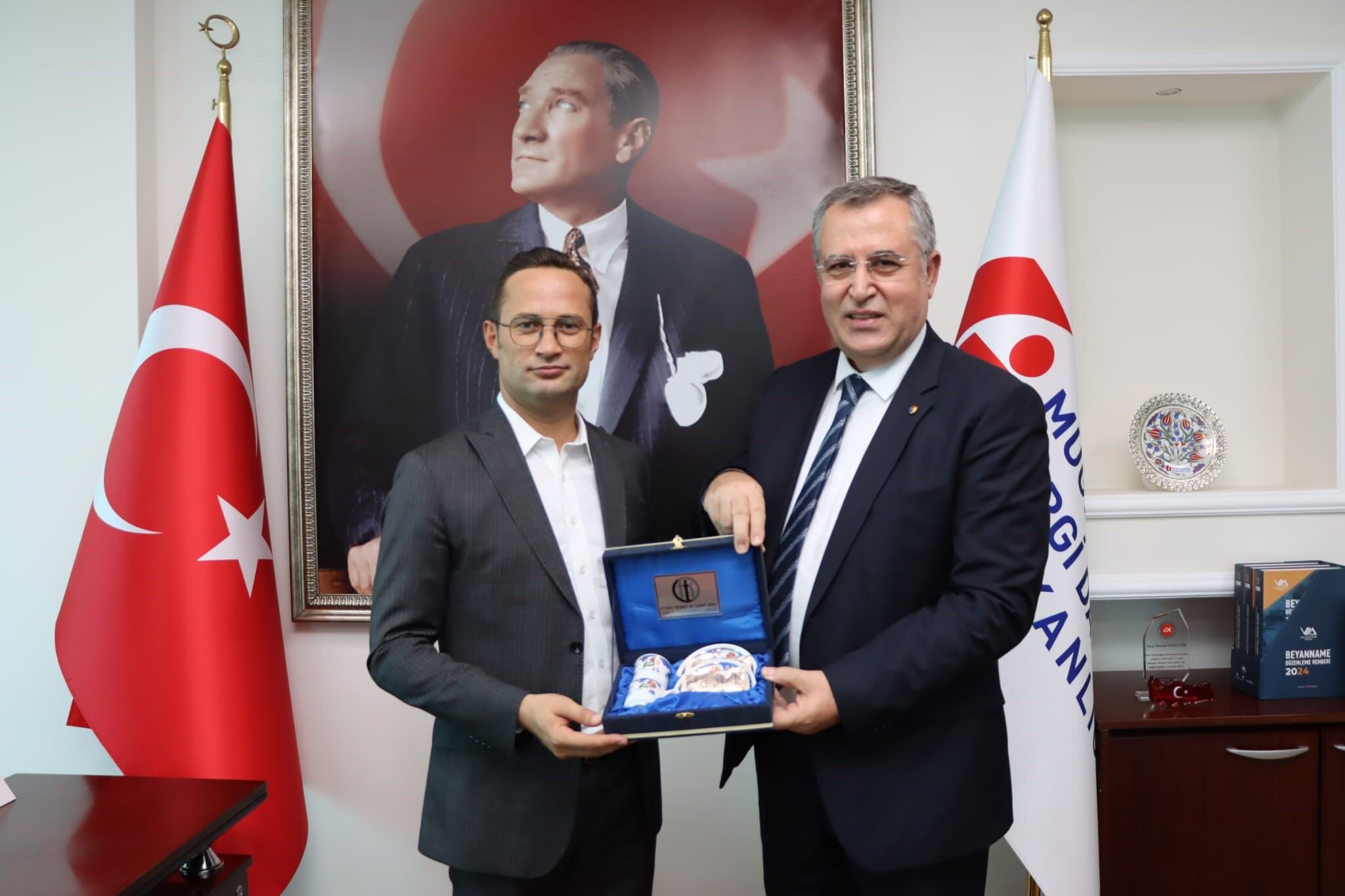 FTSO’dan Muğla Vergi Dairesi Başkanına Ziyaret