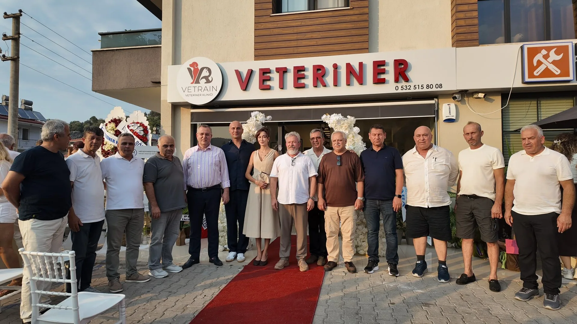 Vetrain Veteriner Kliniği Düzenlenen Törenle Hizmete Açıldı