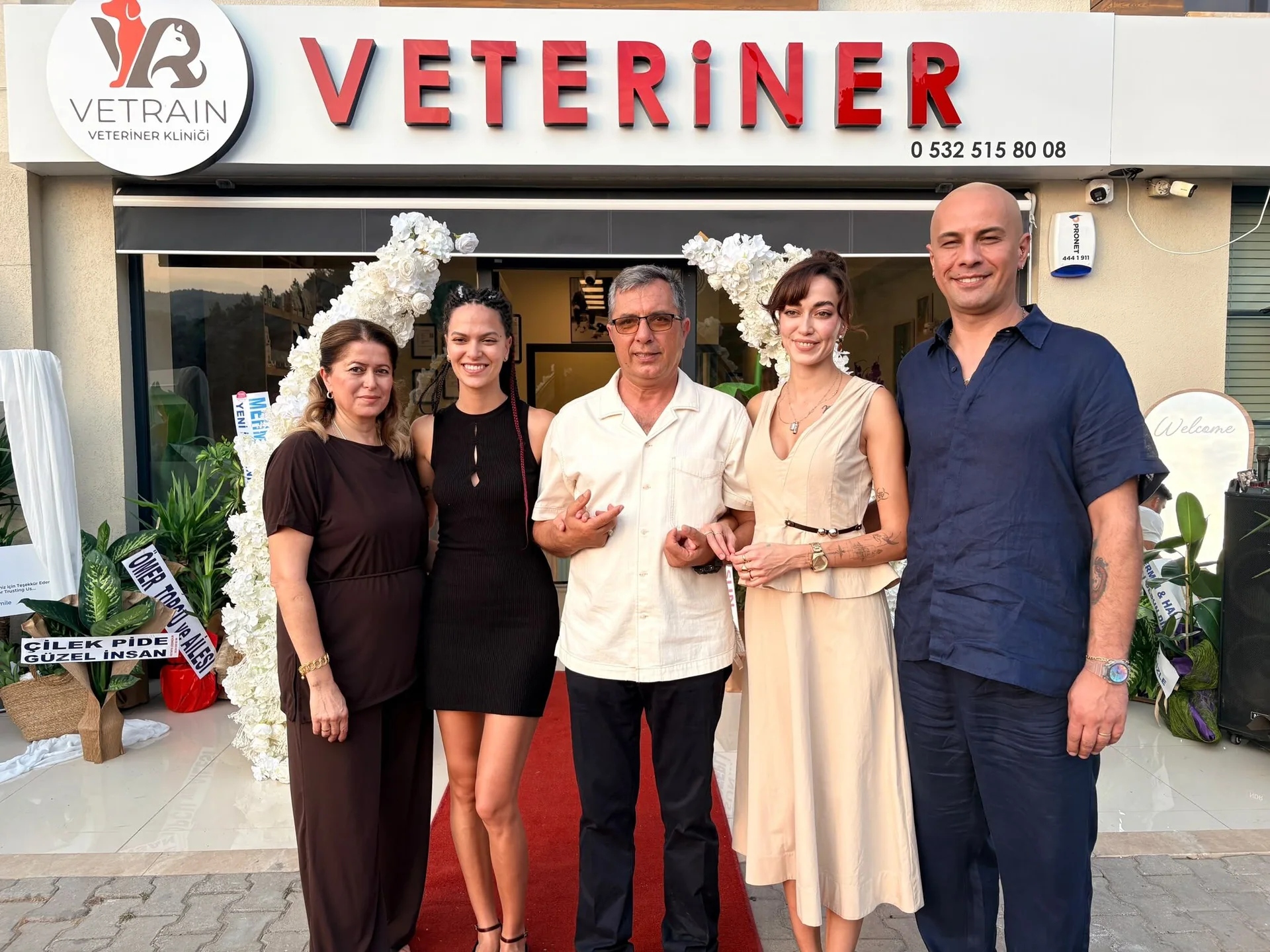 Vetrain Veteriner Kliniği Düzenlenen Törenle Hizmete Açıldı