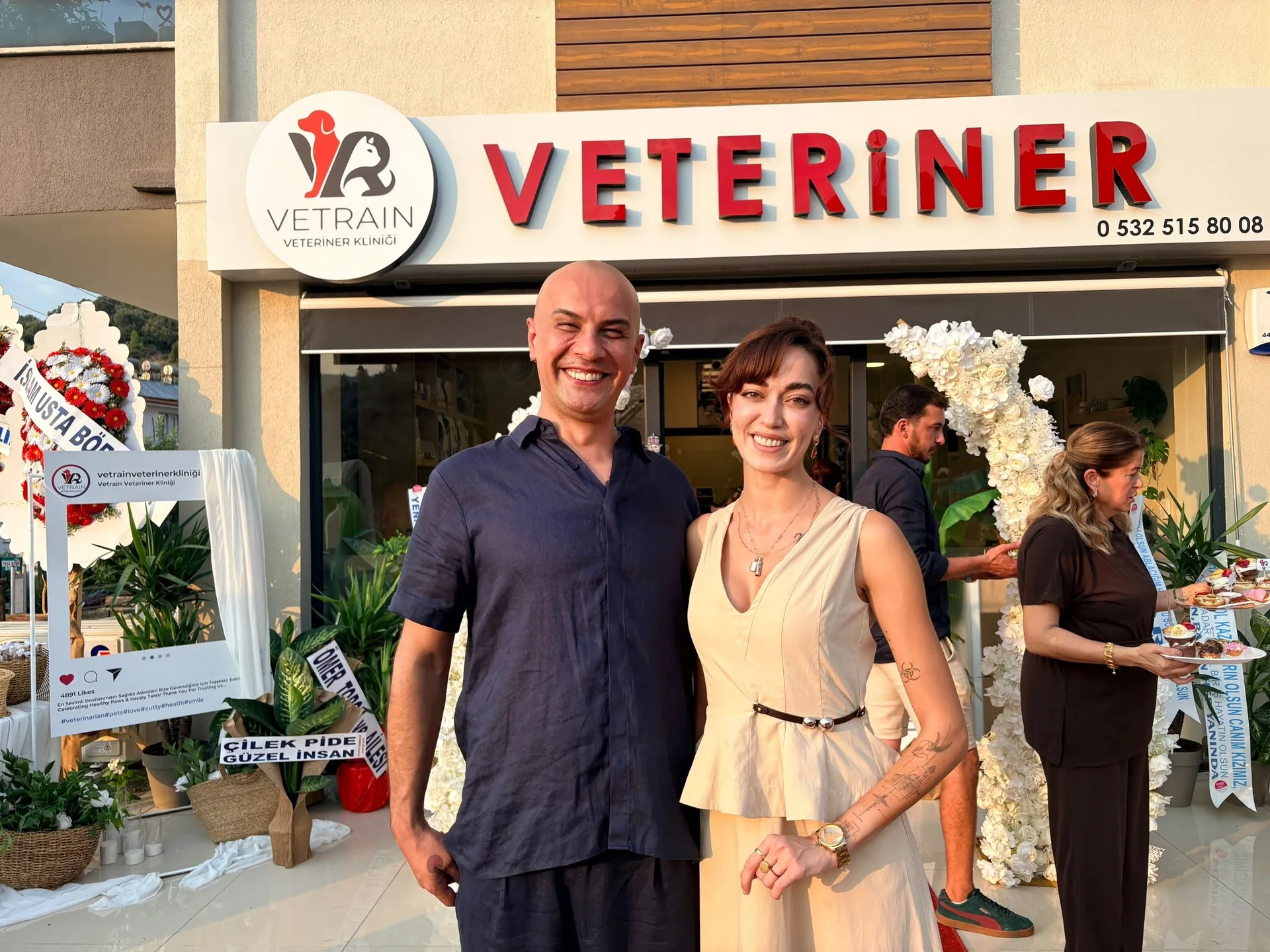 Vetrain Veteriner Kliniği Düzenlenen Törenle Hizmete Açıldı