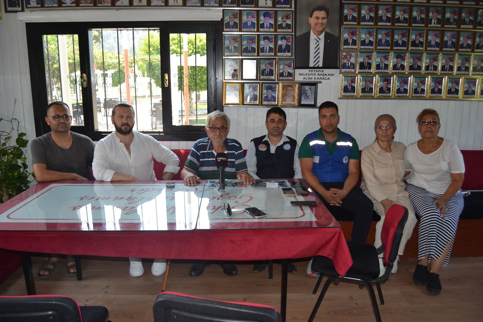 Fethiye'de Gaziler ve Şehit Ailelerinin Sorun ve Taleplerini Dinlediler