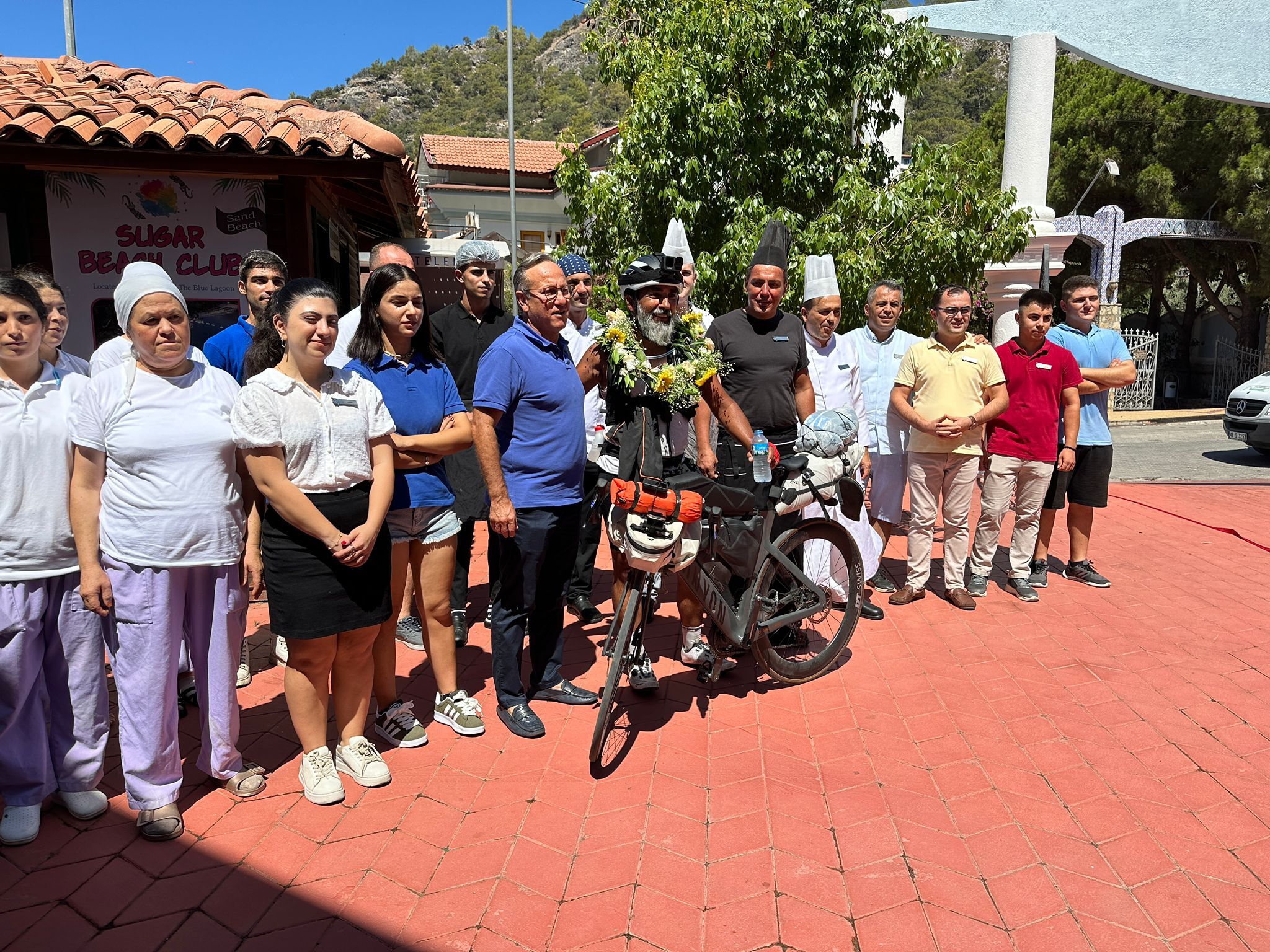 Almanya'dan Bisiklet İle Fethiye'ye Geldi