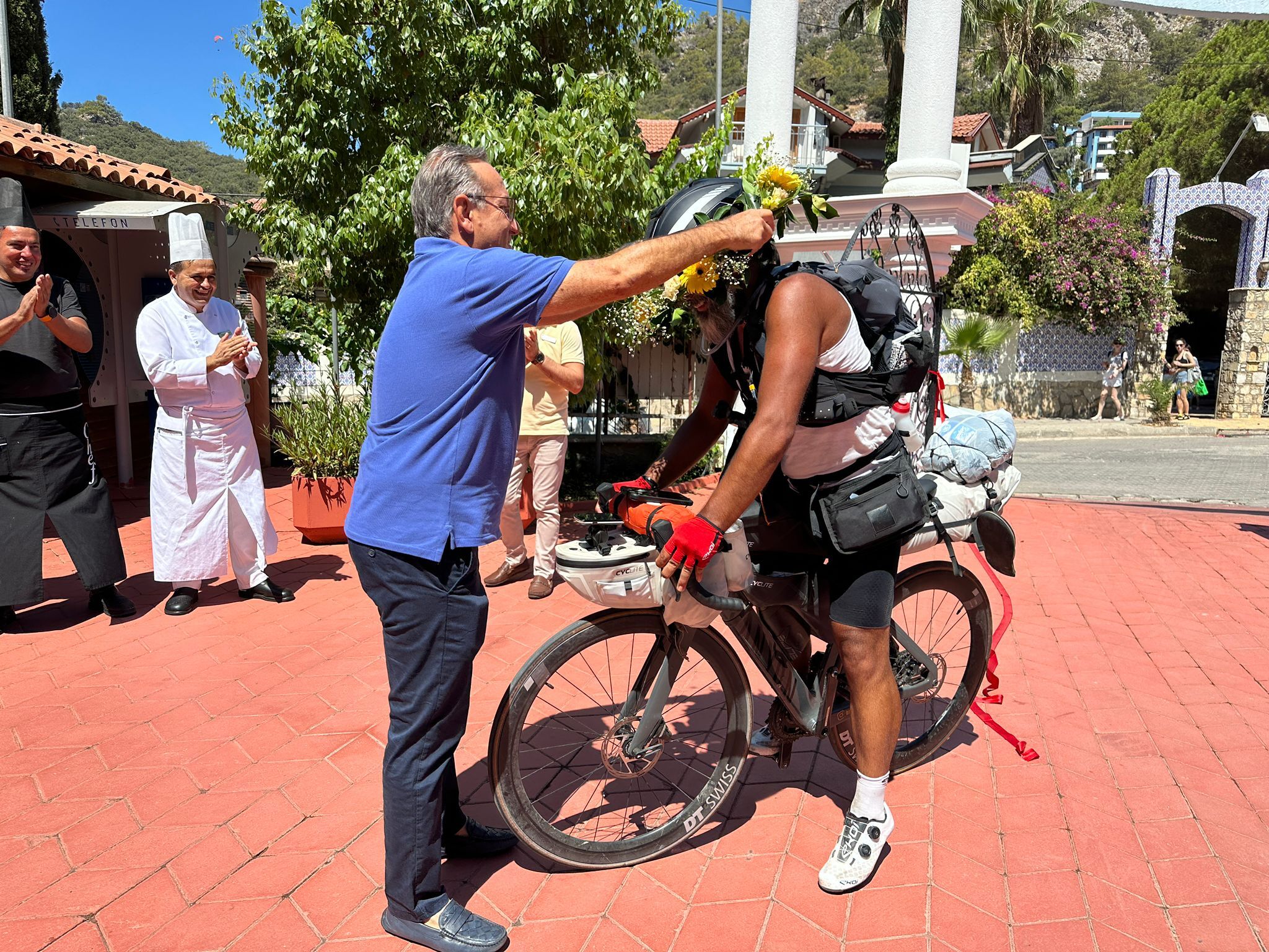 Almanya'dan Bisiklet İle Fethiye'ye Geldi