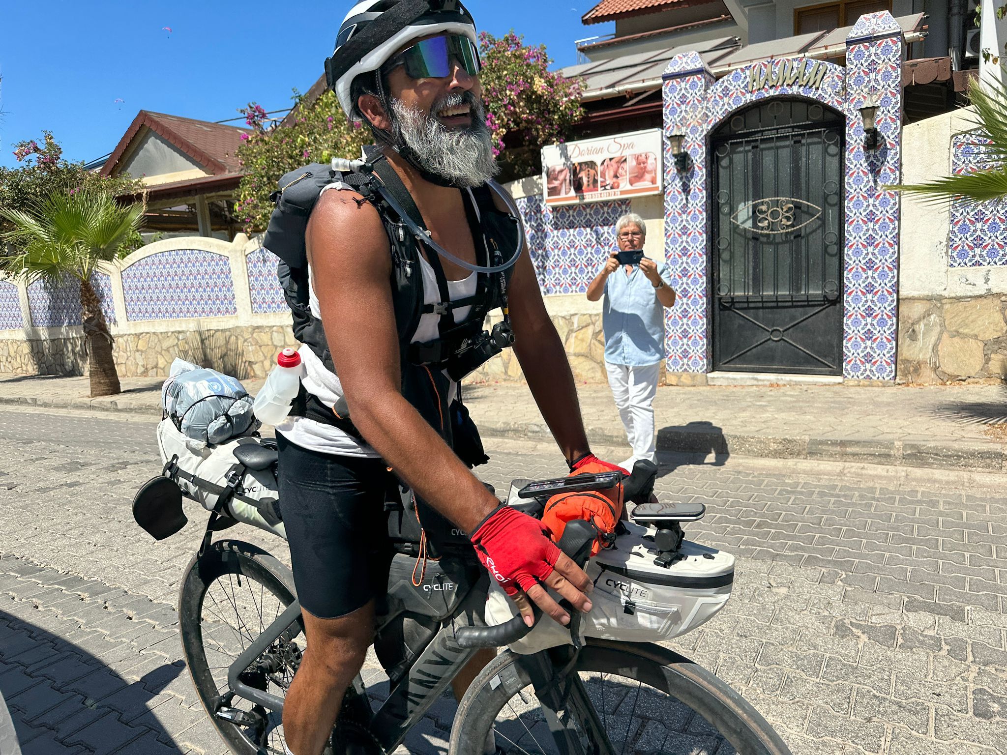 Almanya'dan Bisiklet İle Fethiye'ye Geldi
