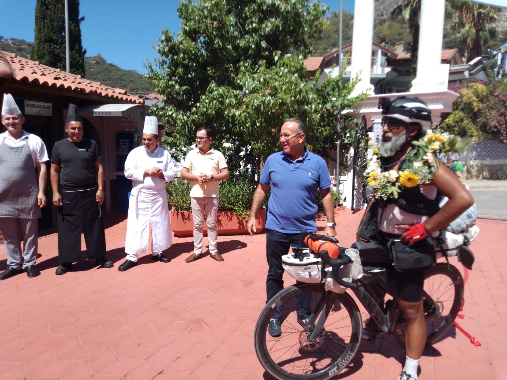 Almanya'dan Bisiklet İle Fethiye'ye Geldi