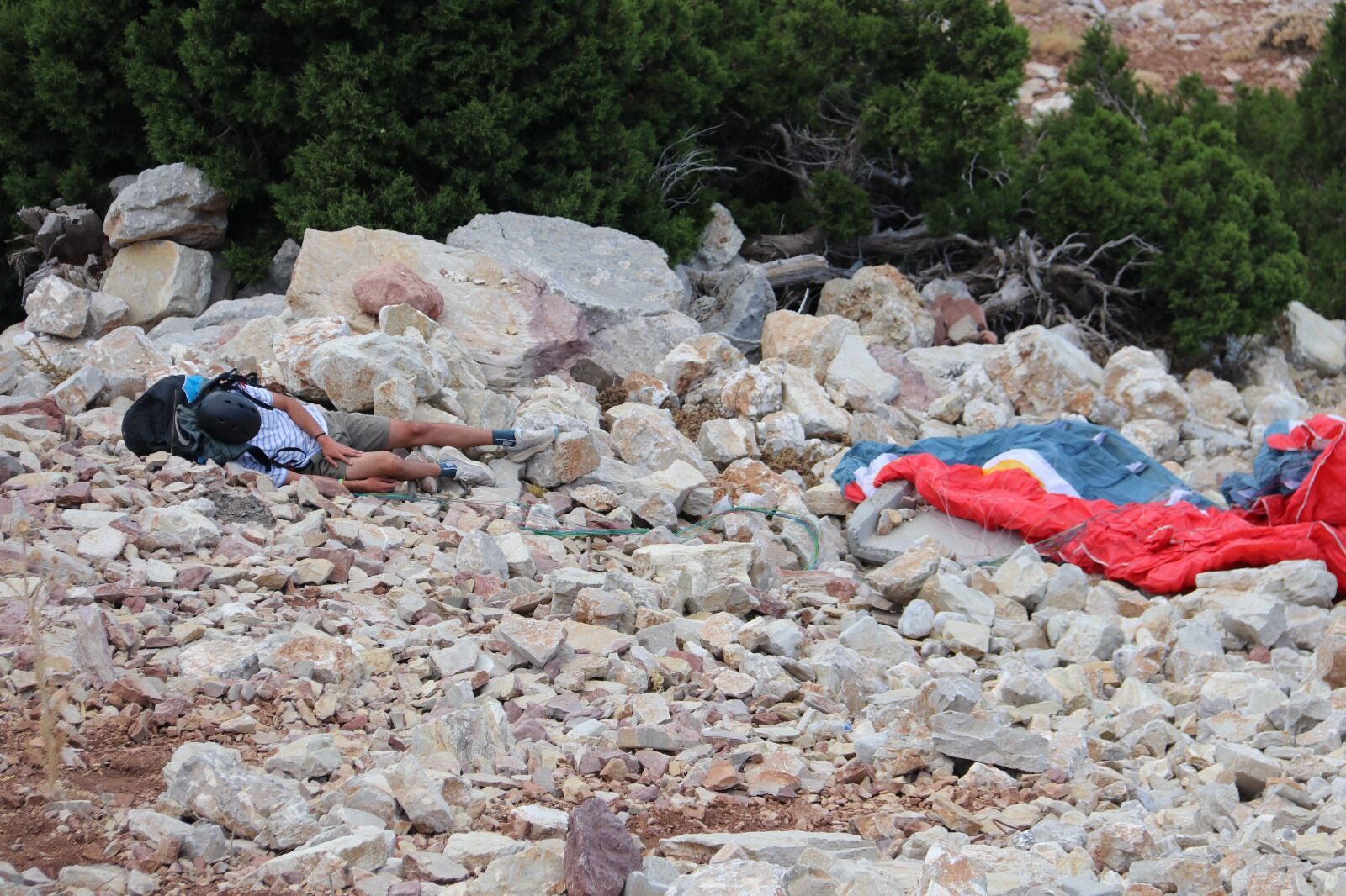 UMKE Ekipleri Babadağ'da Paraşüt Kazası Kurtarma Tatbikatı Gerçekleştirdi