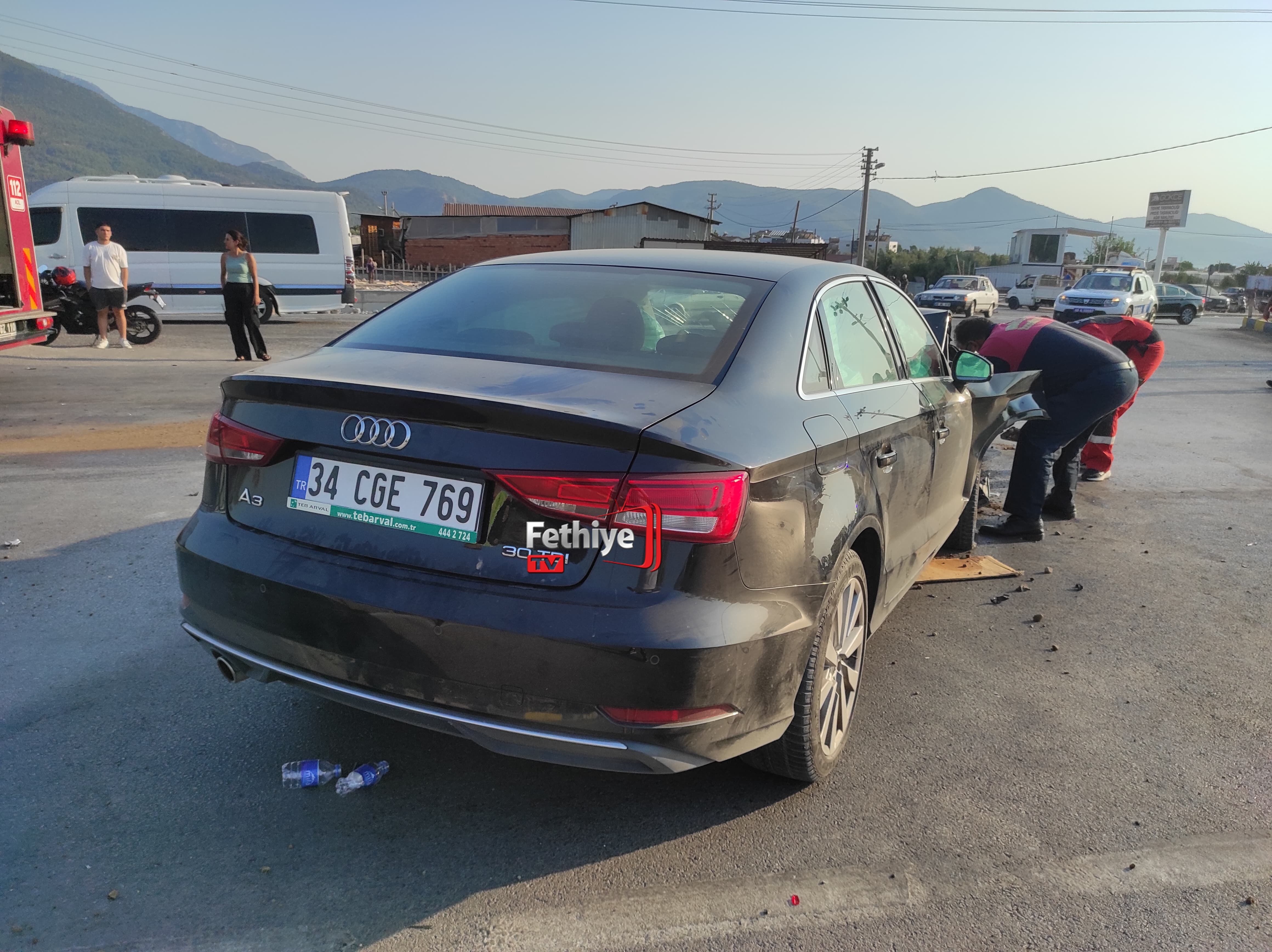 Çamköy’de Trafik Kazası; 7 Yaralı