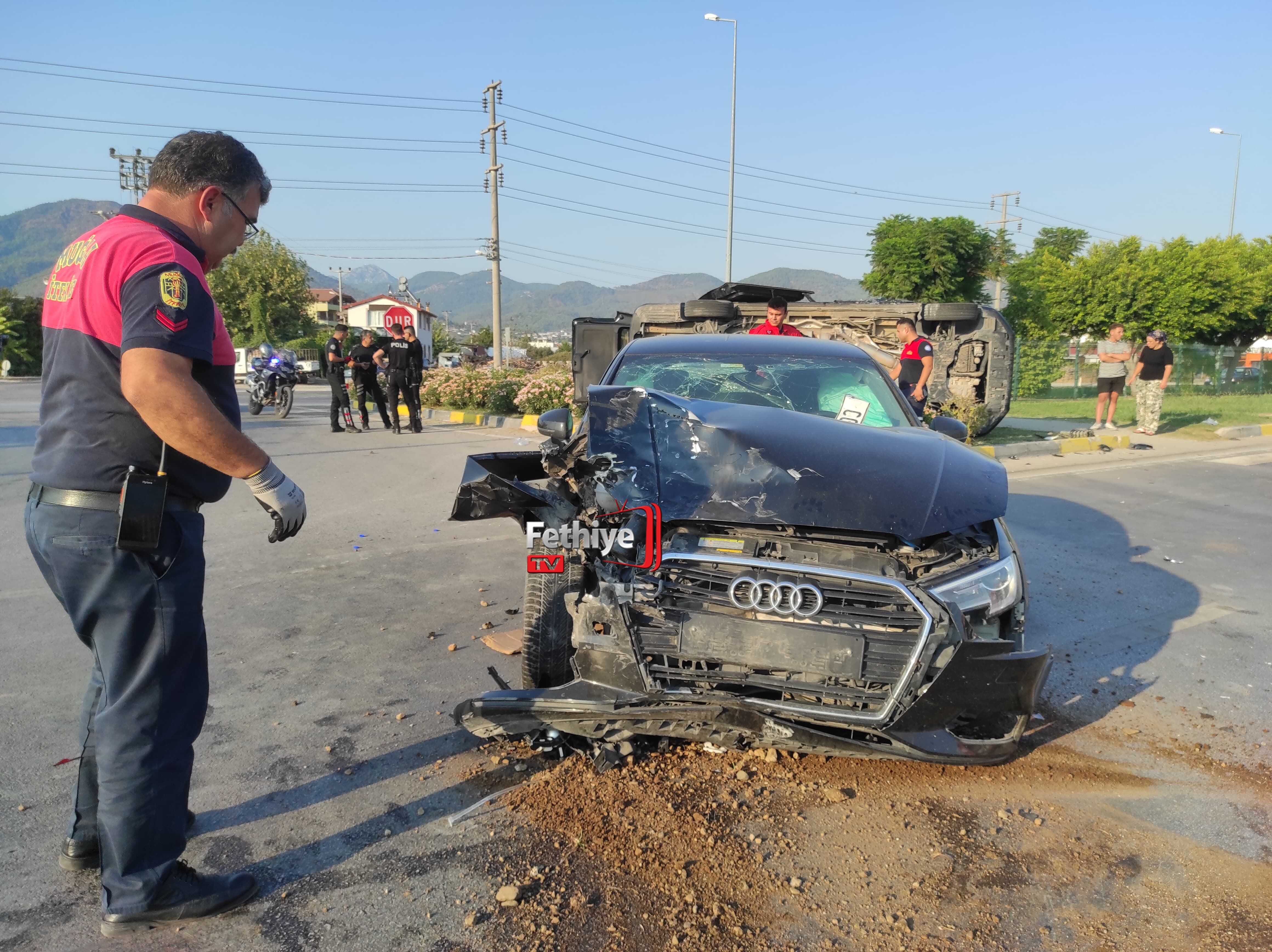 Çamköy’de Trafik Kazası; 7 Yaralı
