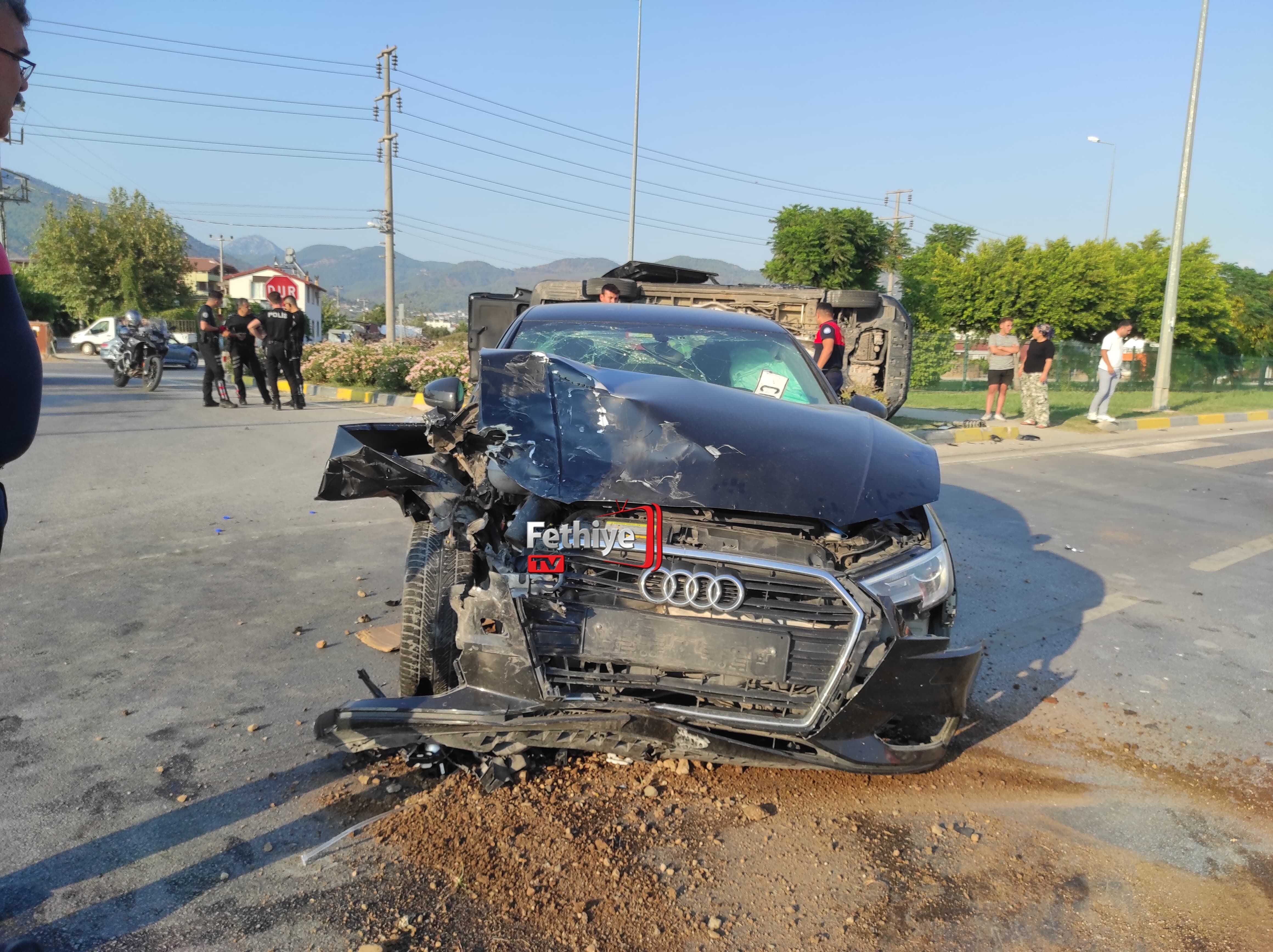 Çamköy’de Trafik Kazası; 7 Yaralı
