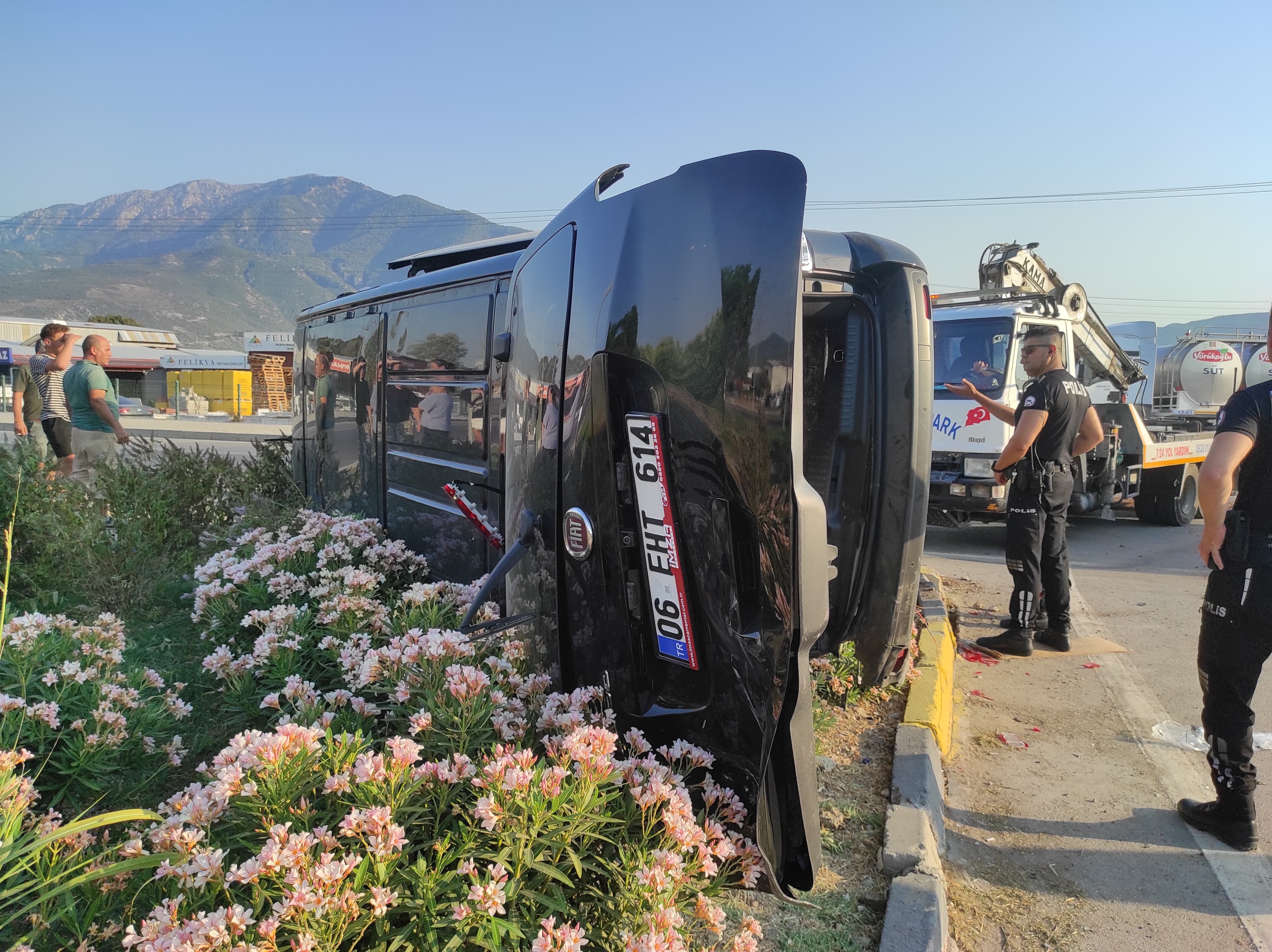 Çamköy’de Trafik Kazası; 7 Yaralı