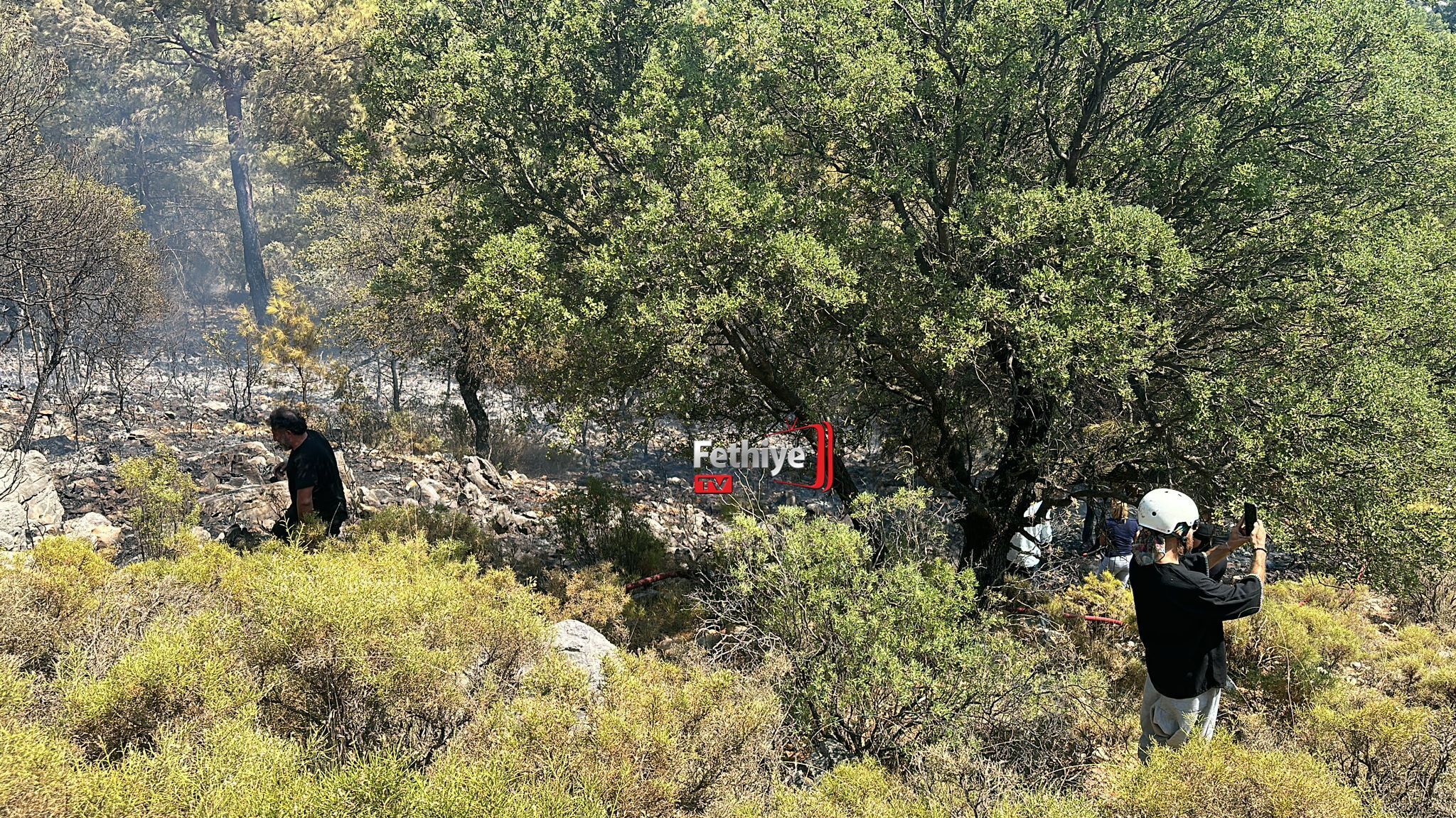 Fethiye'deki Orman Yangını Kontrol Altına Alındı