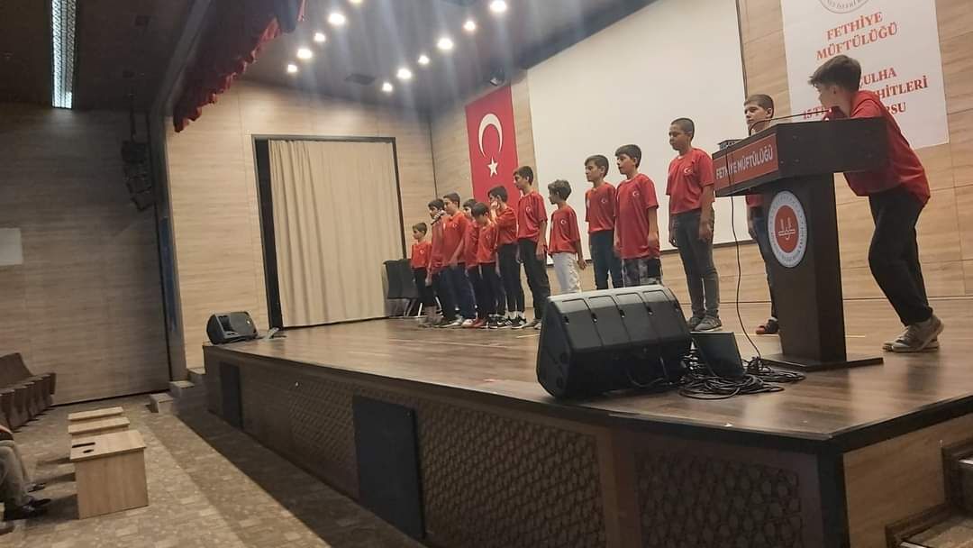 Karaçulha 15 Temmuz Şehitleri Kur'an Kursu'nda Veda Programı