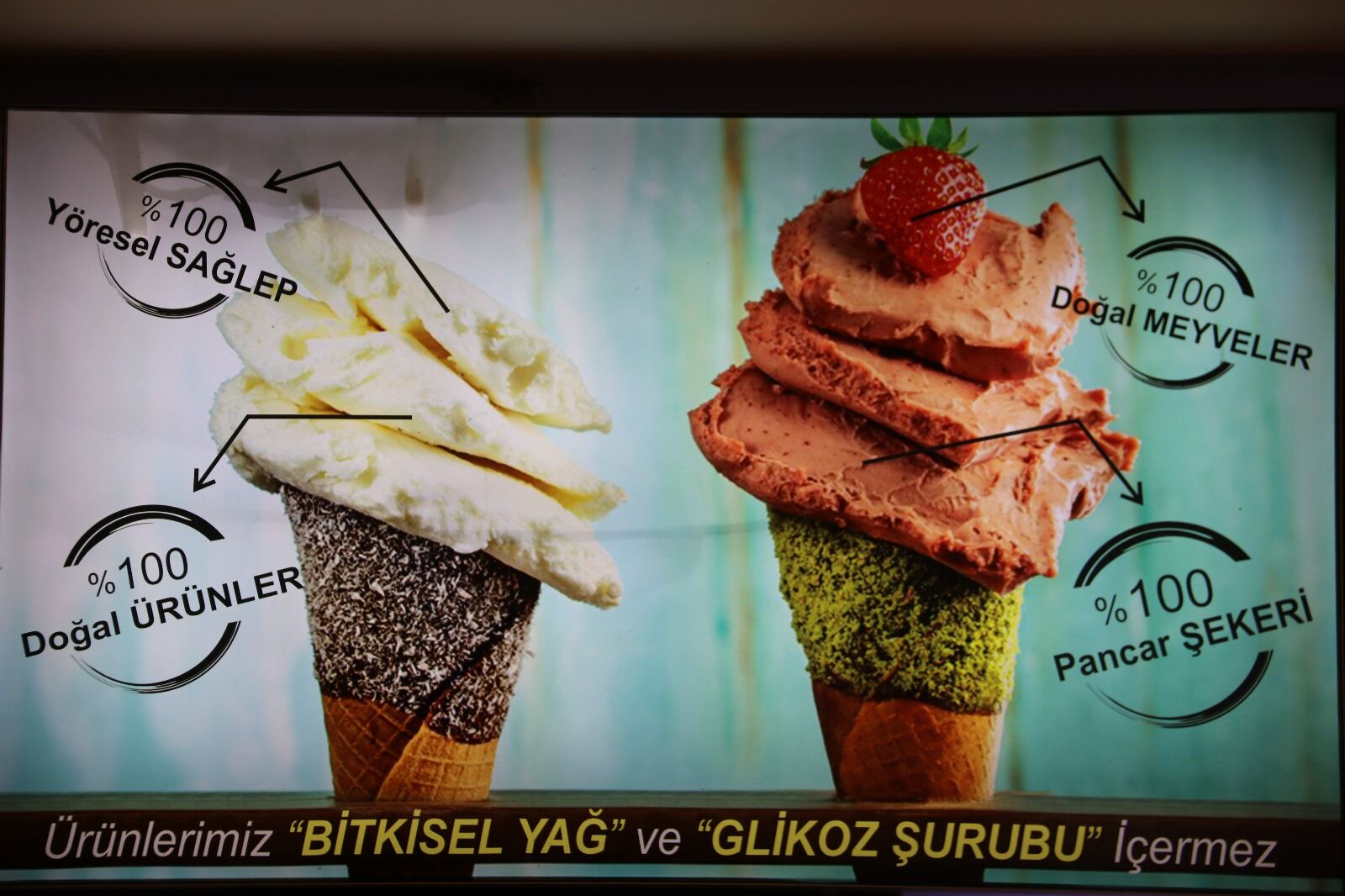 Cesur, “0-5 Yaş Arası Çocuklara Dondurmalarımız Ücretsiz”